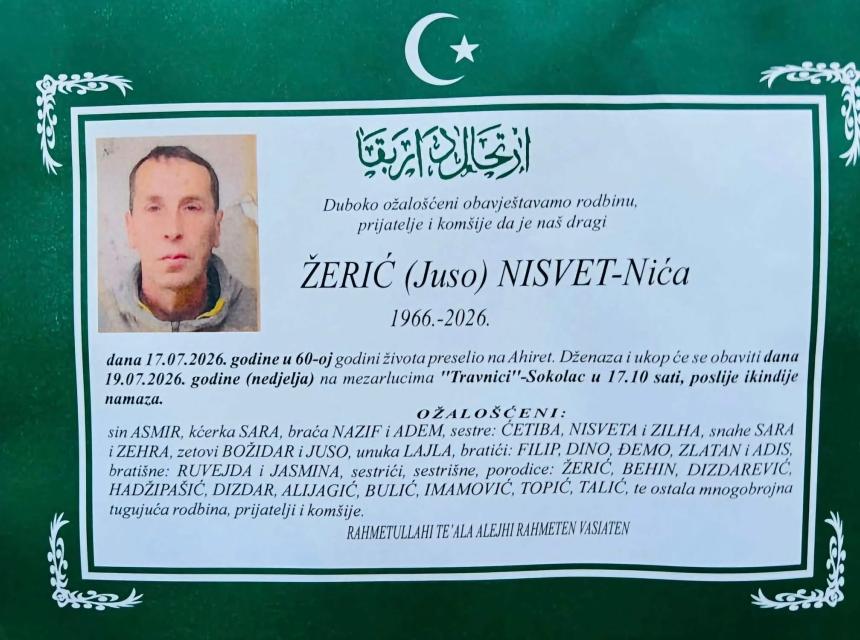 Žerić (Juso) Nisvet &ndash; Nića