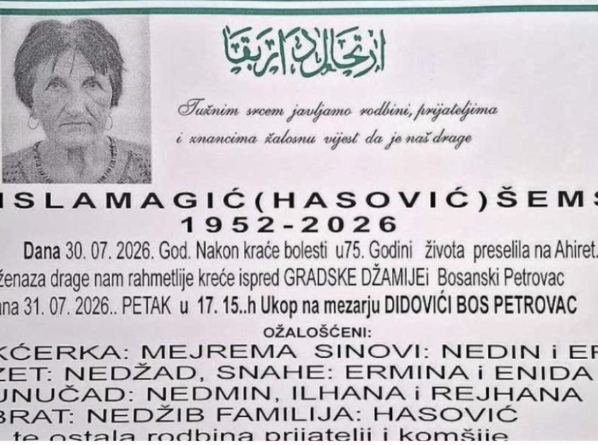 Islamagić (Hasović) &Scaron;emsa