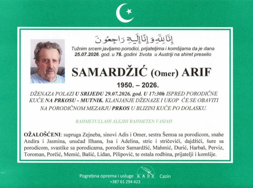 Samardžić (Omer) Arif
