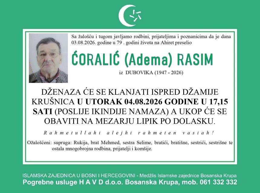 Ćoralić (Adema) Rasim