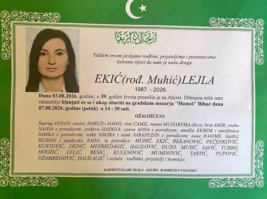 Ekić (rođ. Muhić) Lejla