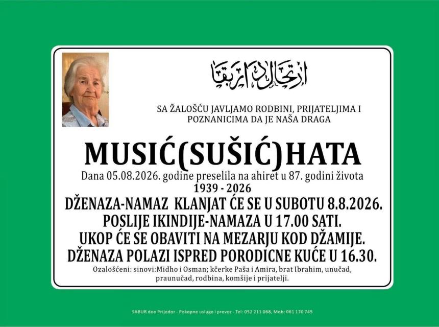 Musić (Su&scaron;ić) Hata