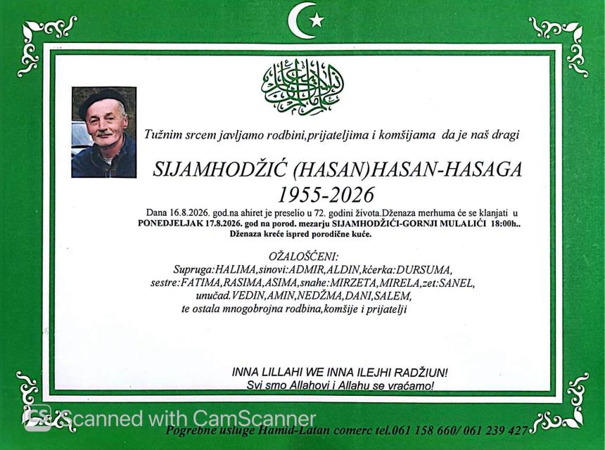 Sijamhodžić (Hasan) Hasan-Hasaga