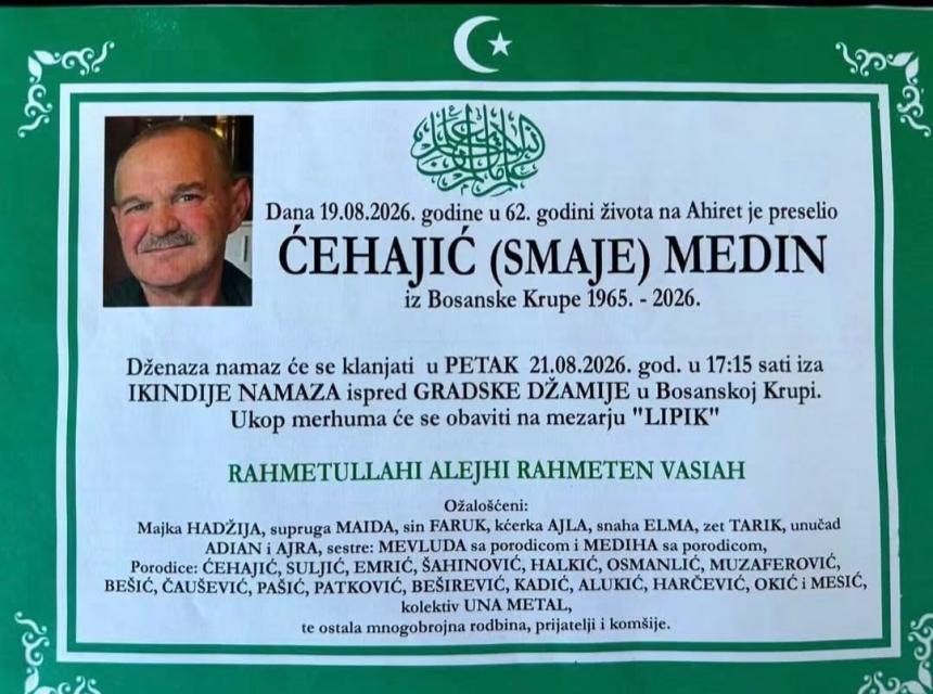 Čehajić (Smaje) Medin