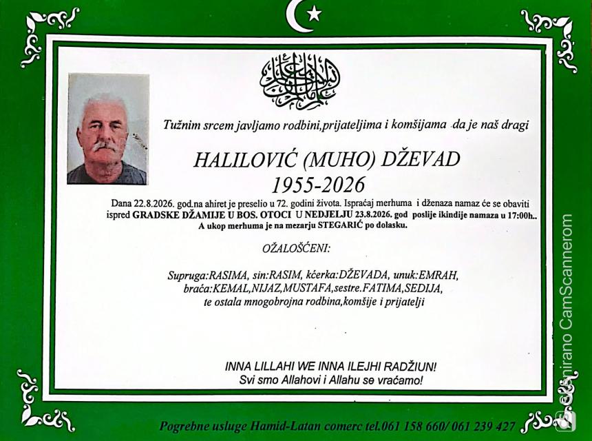 Halilović (Muho) Dževad
