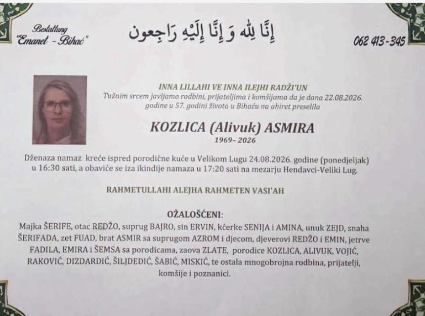 Kozlica (Alivuk) Asmira