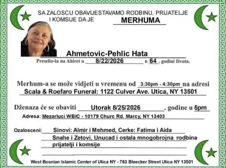 Ahmetović-Pehlić Hata
