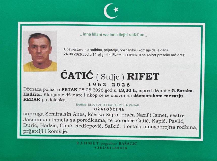 Ćatić (Sulje) Rifet