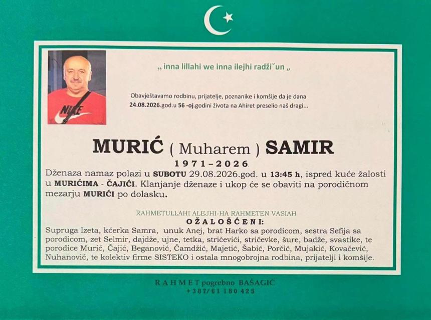 Murić (Muharem) Samir