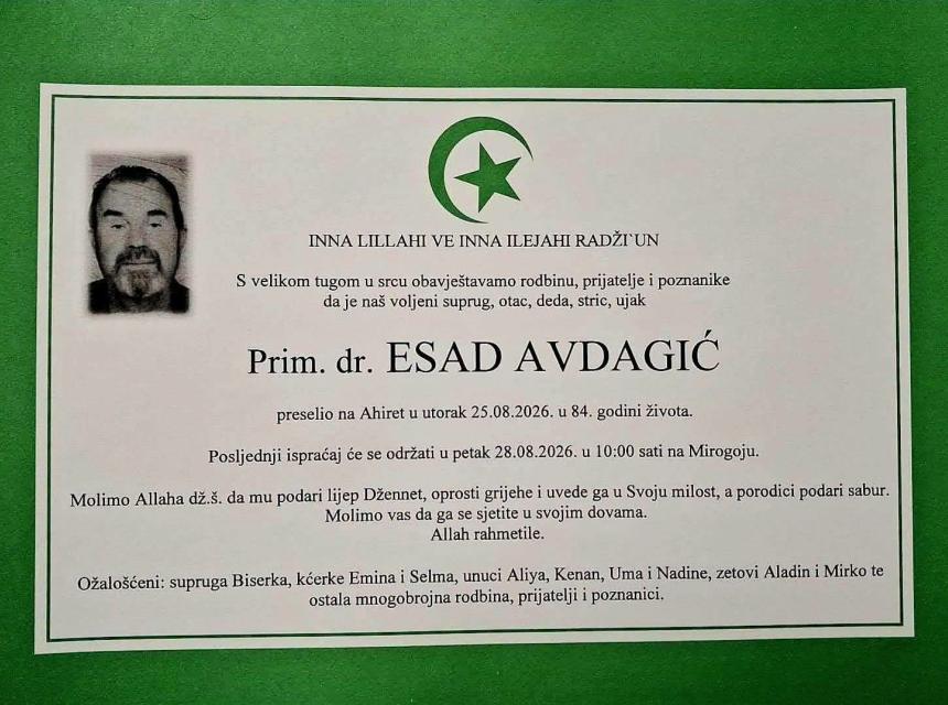 prim. dr. Esad Avdagiċ