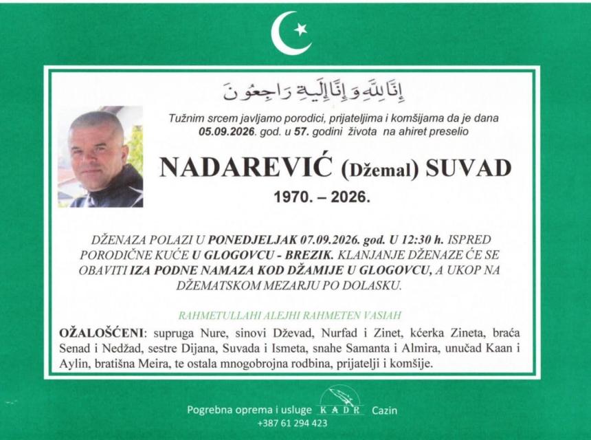 Nadarević (Džemal) Suvad