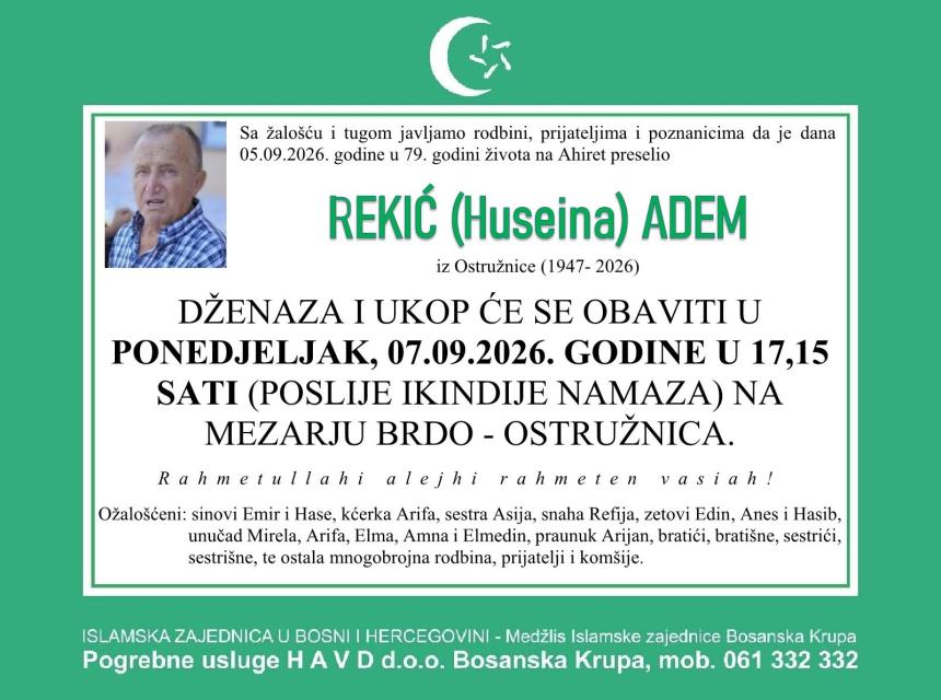 Rekić (Huseina) Adem