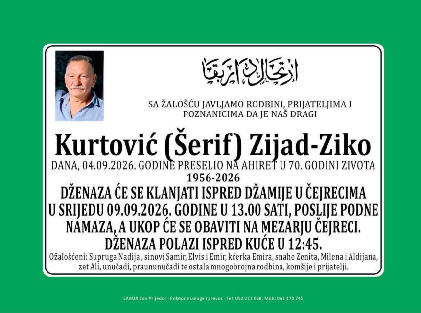 Kurtović (&Scaron;erif) Zijad-Ziko