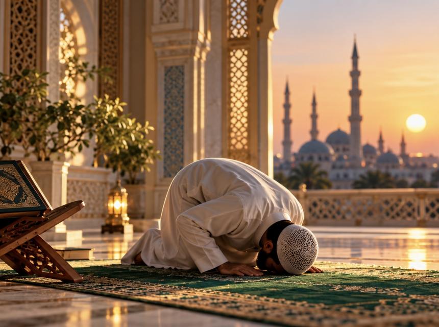 Namaz  Ilustracija Cazin.net