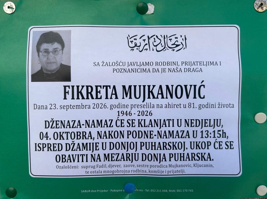 Fikreta Mujkanović
