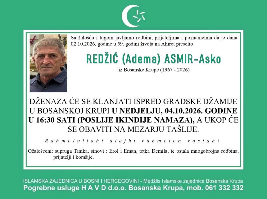 Redžić (Adema) Asmir-Asko