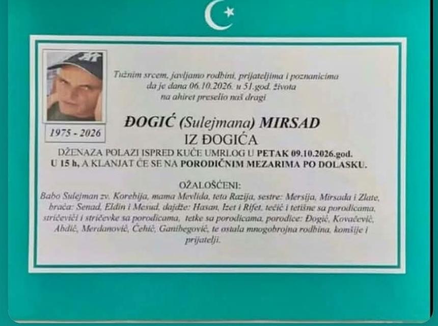 Dogić (Sulejmana) Mirsad