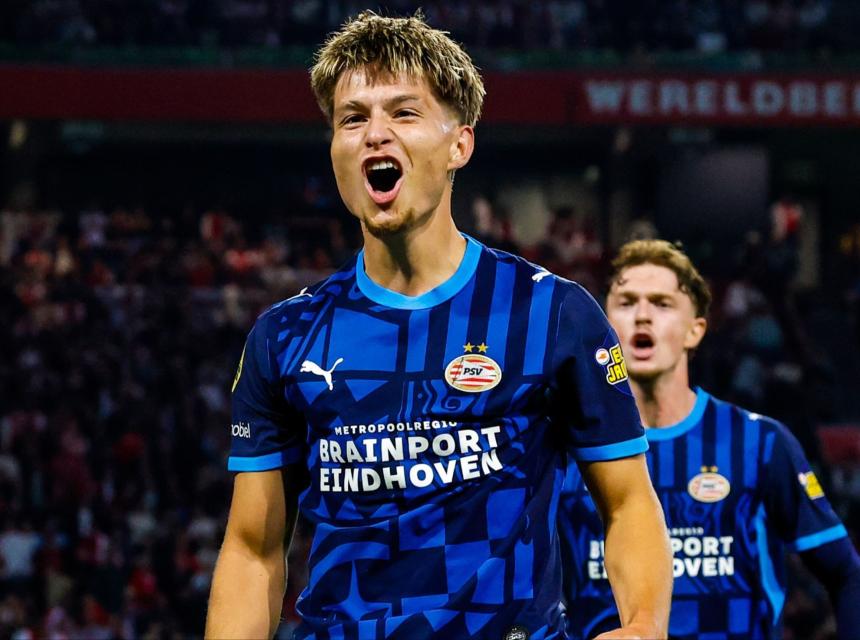 Esmir Bajraktarević. Foto: PSV/Instagram