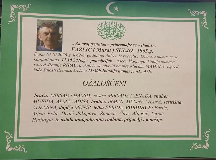 Fazlić (Murat) Suljo