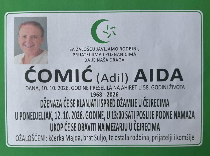 Ćomić (Adil) Aida