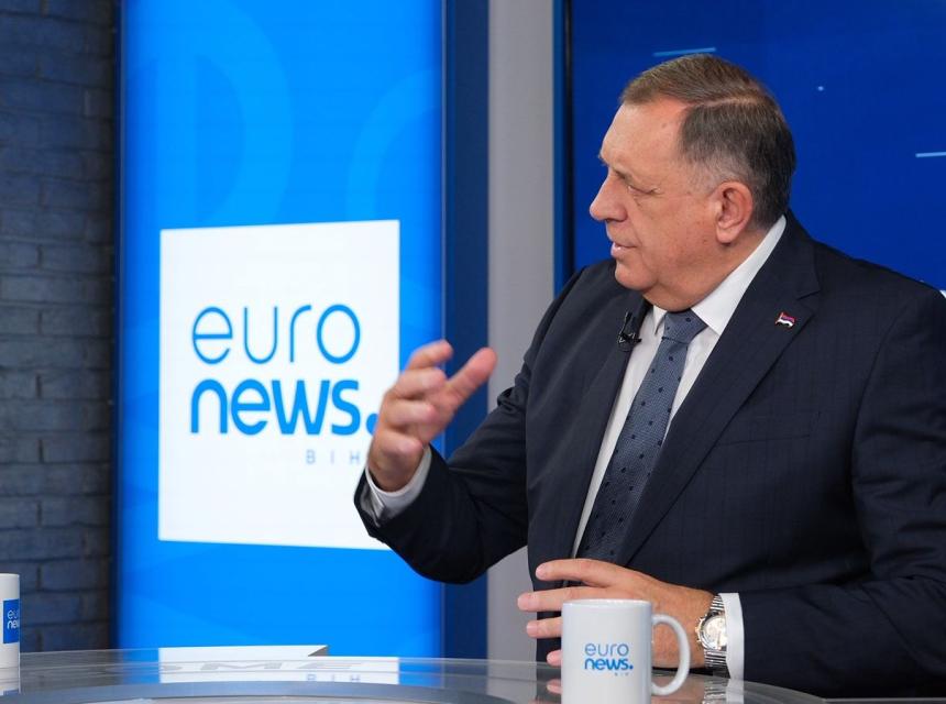 Dodik uzburkao političku scenu. Screenshot/X