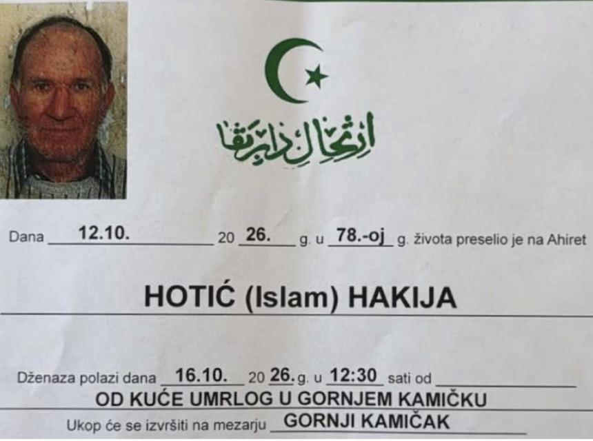 Hotić (Islam) Hakija