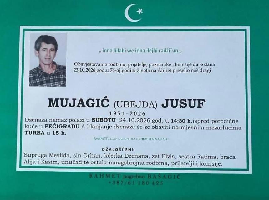Mujagić (Ubejda) Jusuf