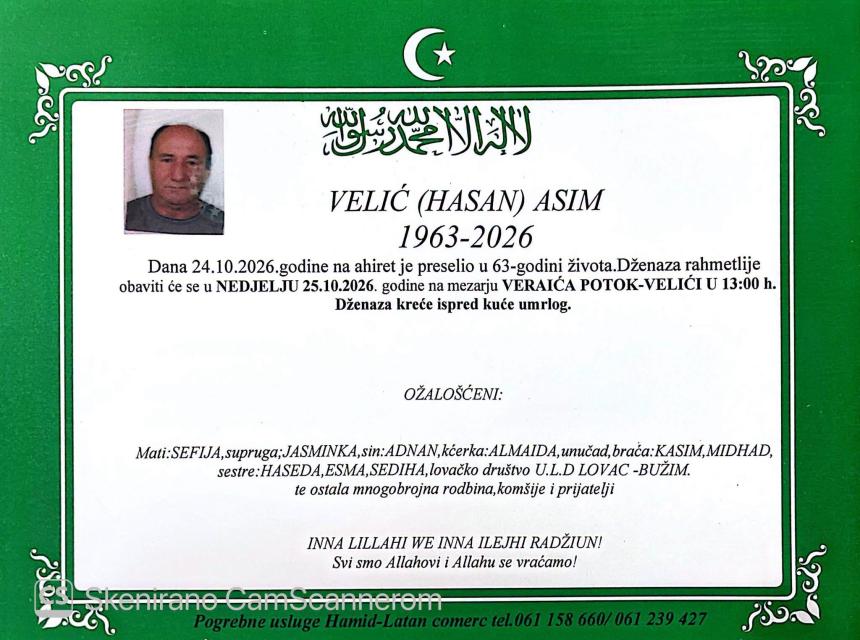 Velić (Hasan) Asim