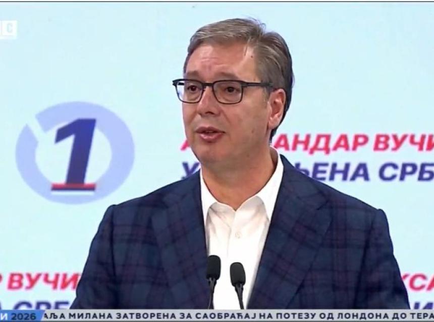 Aleksandar Vučić. Screenshot