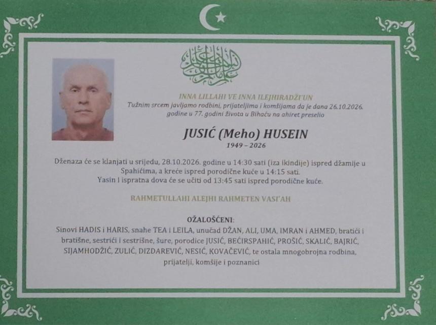 Jusić (Meho) Husein