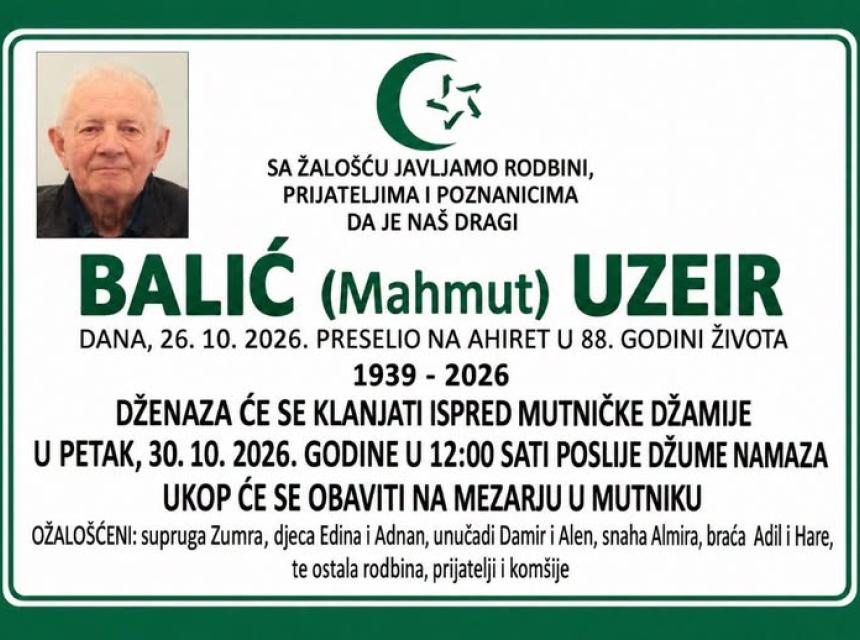 Balić (Mahmut) Uzeir
