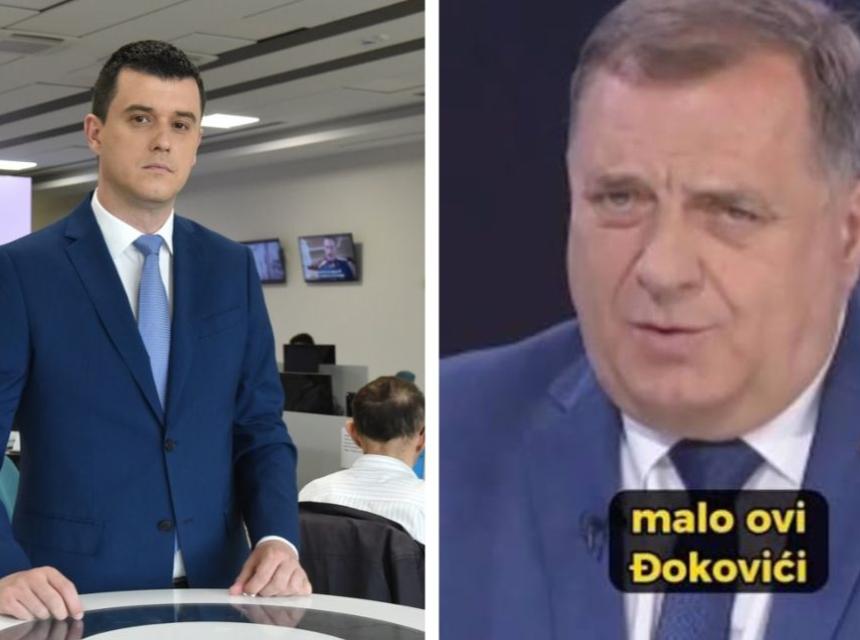 Gorislav Papić i Milorad Dodik. Screenshot