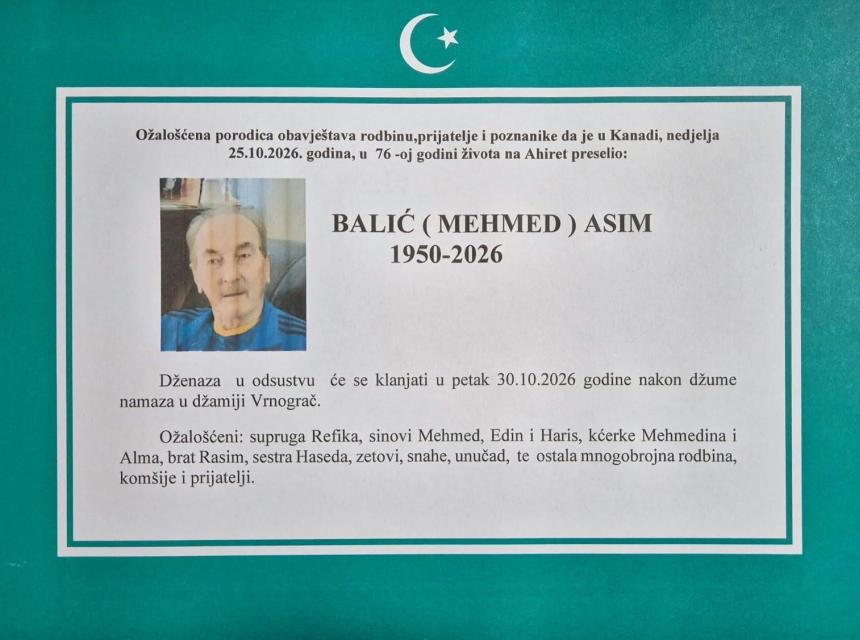 Balić (Mehmed) Asim