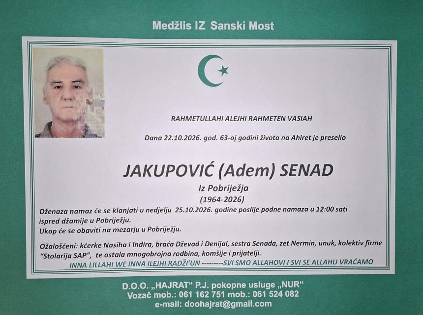 Jakupović (Adem) Senad