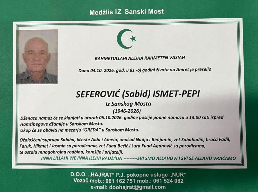 Seferović (Sabid) Ismet-Pepi
