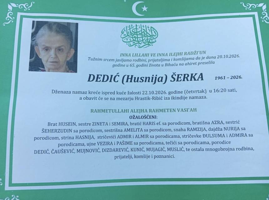 Dedić (Husnija) &Scaron;erka