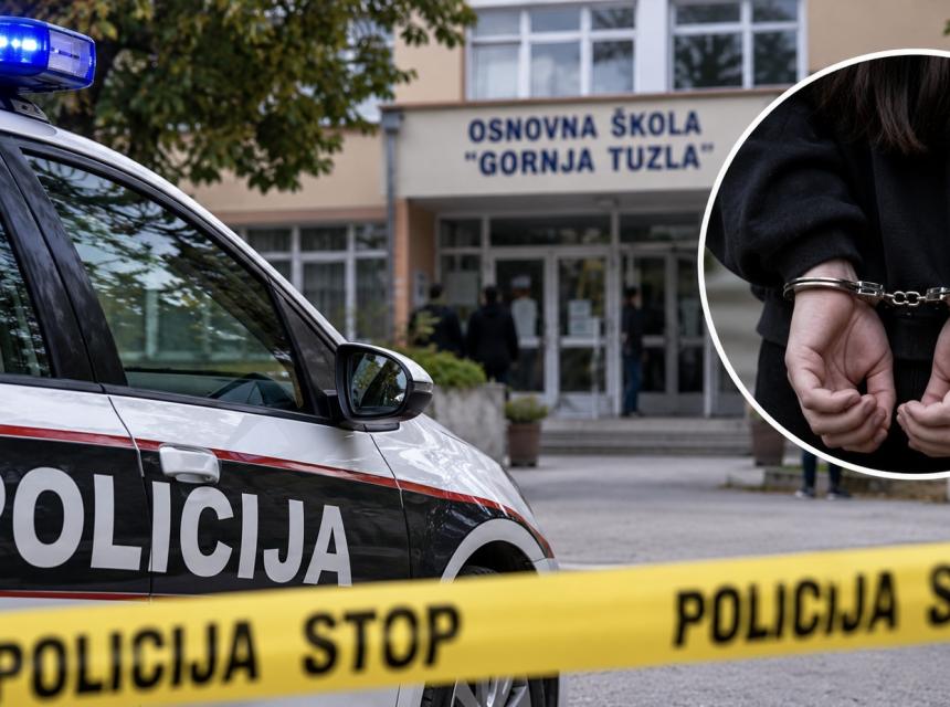 policija O&Scaron; Tuzla  Ilustracija Cazin.net