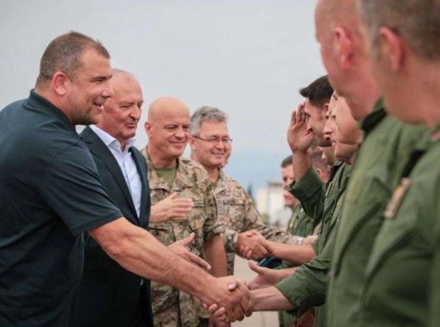 Helez obišao pripadnike OSBiH u Crnoj Gori: Ponosan sam na spremnost i motivaciju naših pilota
